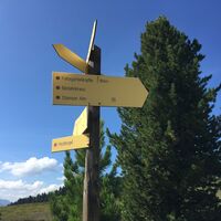 Wegschild Schatzrunde Ochsengarten