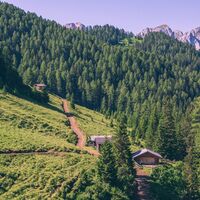 Val Jumela, Abzweigung zum Weg Nr. 643