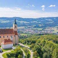 Wallfahrtskirche Pöllauberg Luftbild_NUP Pöllauer Tal_Oststeiermark