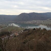 Aufstieg zur Ruine Dürnstein