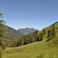 Greiter Graben Tal auswärts