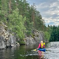 Felsklippen an den nördlichen Spitzen der Rautsaari, Heinola
