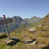 der Weg ist markiert