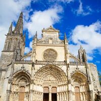 Bazas - cathédrale façade