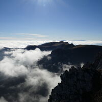 Blick zur Bürgeralm