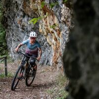 Action in alpiner Umgebung