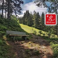 Hochwurzen Trail Rastplatz