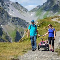 Kinderwagentauglicher Wanderweg