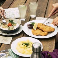Essen auf der Wildwiesenhütte_Miesenbach_Oststeiermark