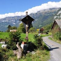Auf dem Rückweg nach Berschis
