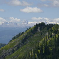 Bärenfeuchtmölbing und Dachsteinmassiv