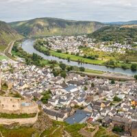 Panorama über Kobern-Gondorf und die Niederburg