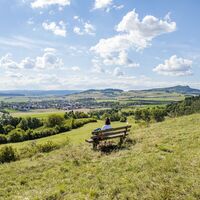 Ausblick auf die Hegauer Landschaft