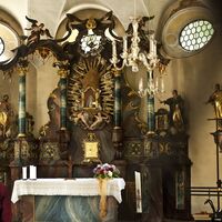 Innenraum der Giersbergkapelle
