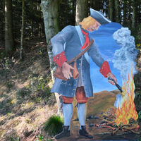 Türkenlouispfad_Fußsoldat_FeuerWalter Biselli