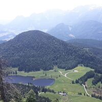 Blick auf den Seewaldsee