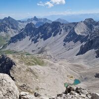 Blick vom Gipfel Richtung Osten