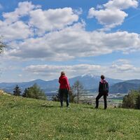 Wir genießen die Aussicht