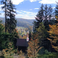 Rudolf-Jordan-Hütte auf dem Scheibenfelsen