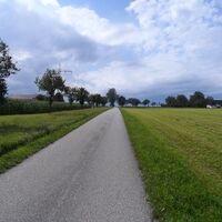 Landschaftsaufnahme bei Mühlbrunn