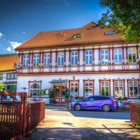Blick vom Biergarten - Brauhaus Friedrichroda