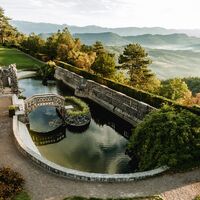 Der berühmte Ferrari-Garten von Max Fabiani, einem der bekanntesten Architekten Österreich-Ungarns.