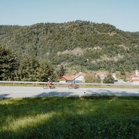 Radtour am Donauradweg Pyrawang