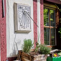 Sonnenuhr in Röttingen