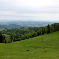 Ausblick Sv. Duh nach Leutschach