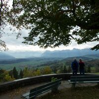 Aussicht vom Leuenberg - ViaJacobi Etappe 30