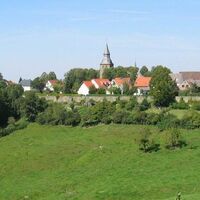 Blick auf die Rüthener Stadtmauer