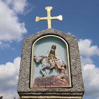 Kreuzsäule in Wendisch Baseltz