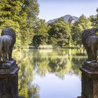 Lieblingsplatz: Löwenteich im Schlosspark Matzen