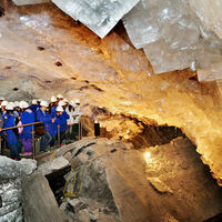 Kristallgrotte im Erlebnis Bergwerk Merkers