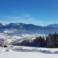 Aussicht vom Kaltenbrunnen auf Egg