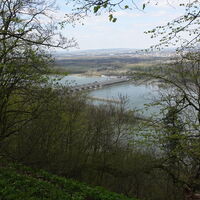 Aufstieg am Eichenleitenberg