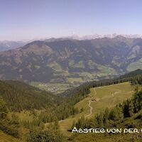 Abstieg von Heubergscharte