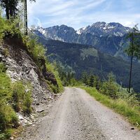 19.2 km Abfahrt von der Hollerebenalm