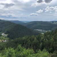Aussicht vom Schieferbruchblick