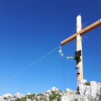 Scheffau_Scheffauer_Gipfelkreuz_Wilder Kaiser