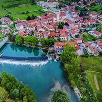 Renče, Abschluss der ersten Etappe.