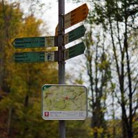 Mini-Infotafel Löwentrail Reußenstein-Runde