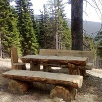 Rastplatz am Wanderweg zum Hochwechsel_Mönichwald_Oststeiermark