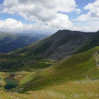 Blick vom Gipfel des Kegeleck