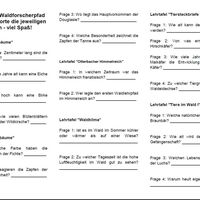 Waldforscher-Quiz