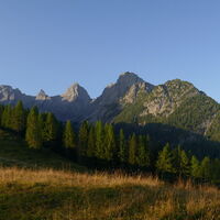 ein traumhaftes Panorama kann man auf der Weißstein-Alm genießen