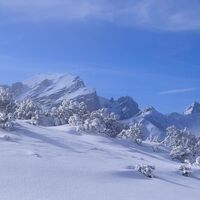 Ausblick Skitour Roßkogel Brandenberg