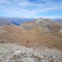 "Chli Tomül im Herbst", Blick vom Bärenhorn