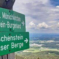 Die Aussicht auf der Ringwarte Hartberg