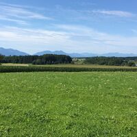 Landschaft nördlich vom Chiemsee